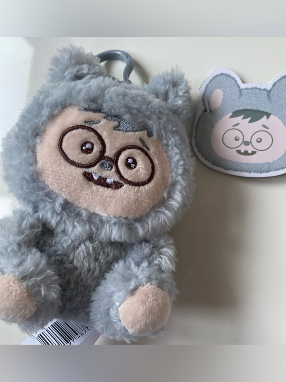 Yoonique Lababies BOBO keychain tag plush NWT cute